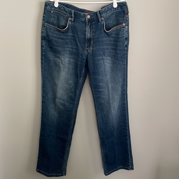 Tommy Bahama Medium-Dark Wash 5-pocket Jeans- 36/30 - Picture 1 of 15